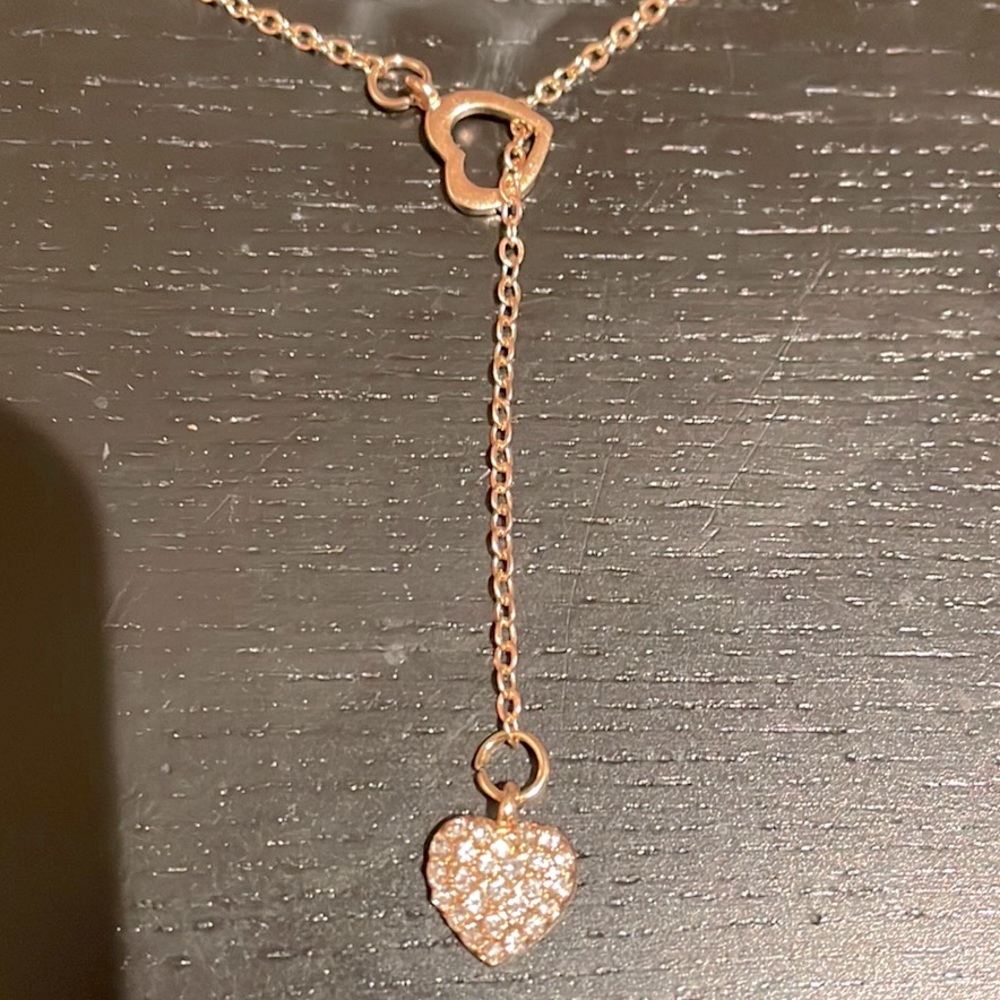 Trendy fashion heart necklace